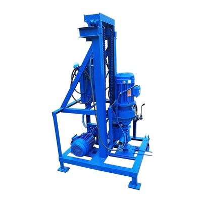 Kompakte Diesel-Elektrowasserbohrmaschine für 200 m Bohr- und Rigging
