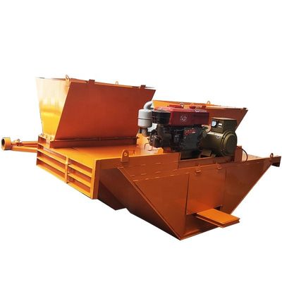 Baubetriebe Drainage Grabenformmaschine mit Dieselgenerator