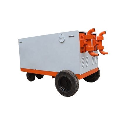 Hochleistungsmotor Kleine hydraulische Doppelkolbenbetonpumpe für feuerfeste Füllung
