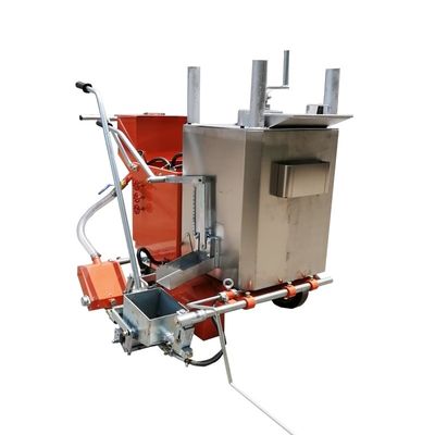 Thermoplastische Straßenfarbmaschine mit 1200*850*1000mm Größe und 1-2 mm Liniendicke