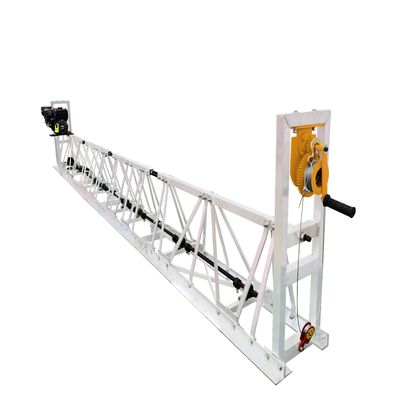 168 KG Gewicht Aluminium Laser Beton Vibration Schraubmaschine für glatte Straßenbelagerung