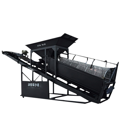 Doppelschicht Vibration Mobile Silica Sand Screening Machine für das Sandfeld in Mobile