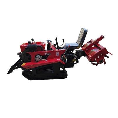 Rotary Power Tiller Farm Cultivator Diesel Crawler Tiller für vielseitige Anwendungen