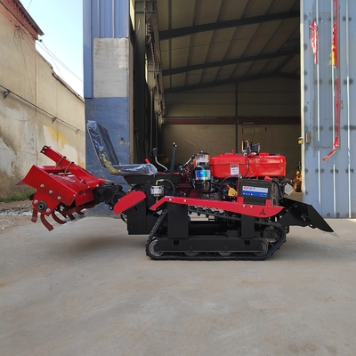 Rotary Power Tiller Farm Cultivator Diesel Crawler Tiller für vielseitige Anwendungen