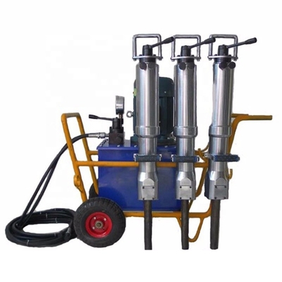 Erleben Sie die Kraft unseres tragbaren Hydraulik-Kernsplitters für das Bohren von Harten Gesteinen