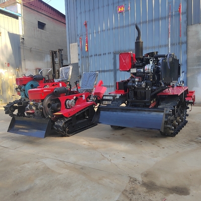800 KG Diesel-Power-Mini-Rotations-Tiller-Maschine für ein reibungsloses Ausbeuten