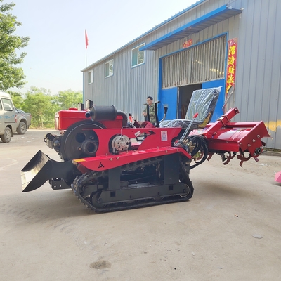 800 KG Diesel-Power-Mini-Rotations-Tiller-Maschine für ein reibungsloses Ausbeuten