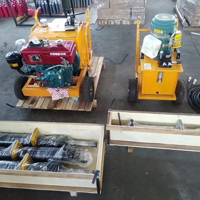 AC-Motor Hydraulischer Felsspalter Die beste Investition für den Erfolg des Steinbruchs