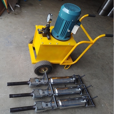 AC-Motor Steinspaltwerkzeuge Steinkniedeln für schnelle und einfache Steinspaltung
