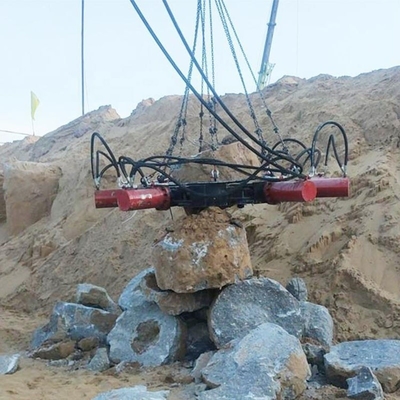 Hydraulischer Rundstapelbrecher für die Stromversorgung von Bohrbohrungen