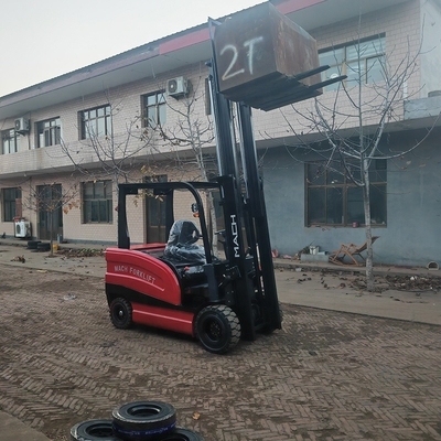 3000 kg Ladekapazität Elektrischer Gabelstapler für die Beförderung in Baustoffgeschäften
