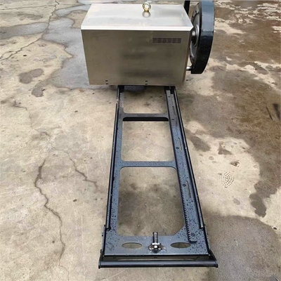 Maschine zum Schneiden von Stahlbeton mit Diamantdraht
