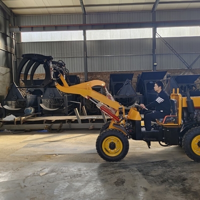 Front-End-Ladegerät Direktverkauf Mini-Rad-Ladegerät Traktor für Baustoffläden