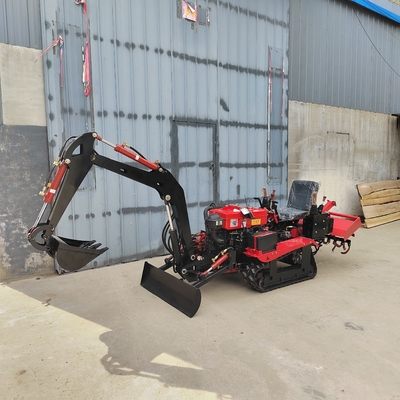 Maschine für die Dreh- und Schleppmaschine Multifunktions-Crawler-Kultivierungen Mini-Tiller