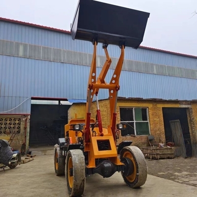 Mini-Traktor-Ladegerät Leichtlader-Rad-Ladegerät mit 0,3m3 Eimer-Kapazität