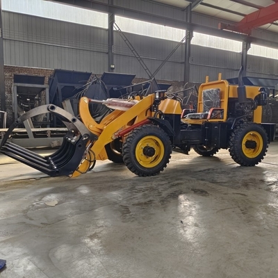 Mini-Traktor-Ladegerät Leichtlader-Rad-Ladegerät mit 0,3m3 Eimer-Kapazität