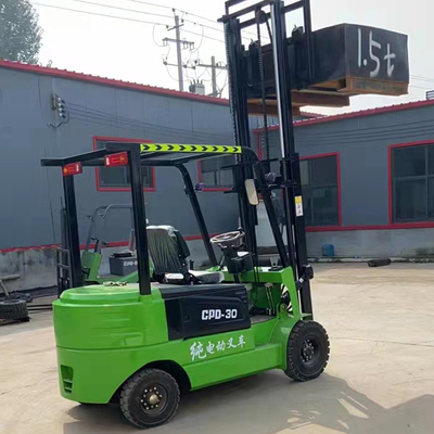 Elektrische Palettenlastwagen mit 3 m Hebhöhe und 1070 mm Gabellänge