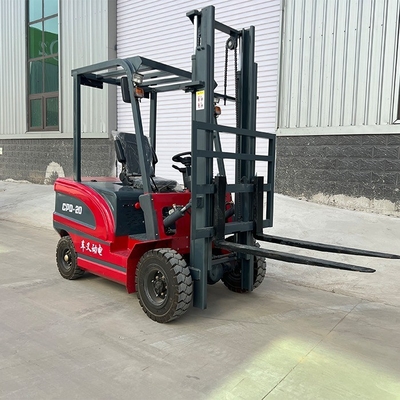 Elektro-Forklift-Teleskop-Palettenstapler mit 1070 mm Forklänge und 125 mm Forkbreite