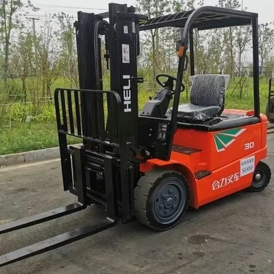 Elektro-Forklift-Teleskop-Palettenstapler mit 1070 mm Forklänge und 125 mm Forkbreite