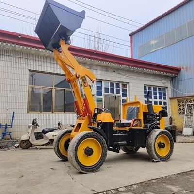 Baustoffwerkstätten CHANGCHAI Motorradlader Front mit 400 kg Ladekapazität