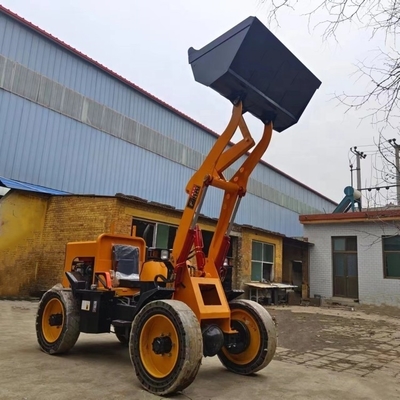 Baustoffwerkstätten CHANGCHAI Motorradlader Front mit 400 kg Ladekapazität