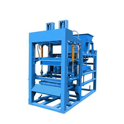 BETON-Ziegel-Rohstoff Qt10-15 vollautomatische Zementblock-Ziegelmachmaschine
