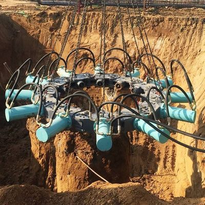 1470 kg Befocus Hydraulischer Pfahlbrecher für Bagger Rundbeton-Pfahlbrecher