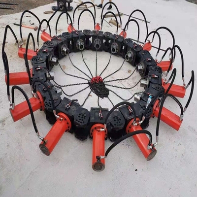 1470 kg Betonpfahlkopfschneider rund Hydraulischer Befocus für Baustoffwerkstätten