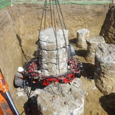1470 kg Kreislauf-Hydraulischer Pfahlbrecher für einen glatten Pfahlabbau