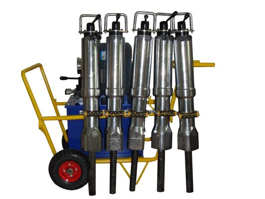 200 kg Gewicht Dieselmotor Hydraulischer Felsspalter für eine glatte und schnelle Felsspaltung