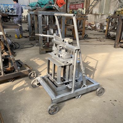Gute Handmachine für Hohlblock Betonziegel Kundenanfrage