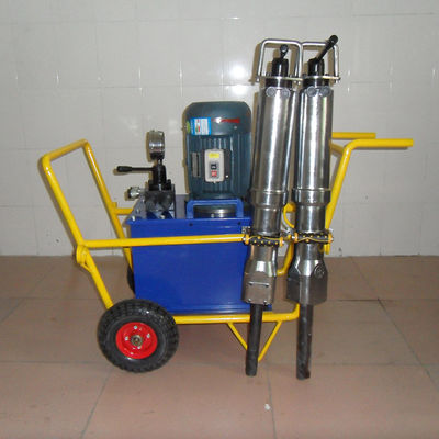 Holen Sie sich einen 200-Kilogramm-Exkavator-montierten Felsspalter mit 150-350mm Keillänge