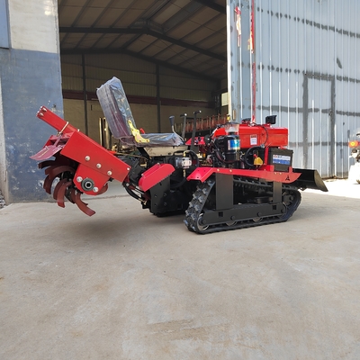 Dreh-Tiller-Crawler-Traktor für landwirtschaftliche Betriebsmittel mit einer Arbeitsbreite von 1200 mm