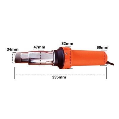2 KG Gewicht Heißluftschweißpistole für Geomembranen PVC-Werkzeuge