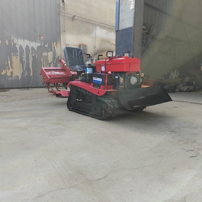 Dieselmotoren Crawler Bulldozer Landwirtschaftliche Rotationsschleuder zur Bodenvorbereitung