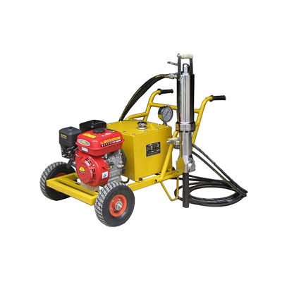 AC-Motor Minibagger Handgesteinsspalter 250 Integrierter hydraulischer Gesteinsbohrer