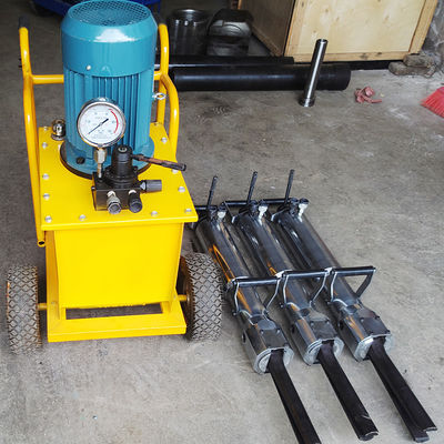 AC-Motor Minibagger Handgesteinsspalter 250 Integrierter hydraulischer Gesteinsbohrer