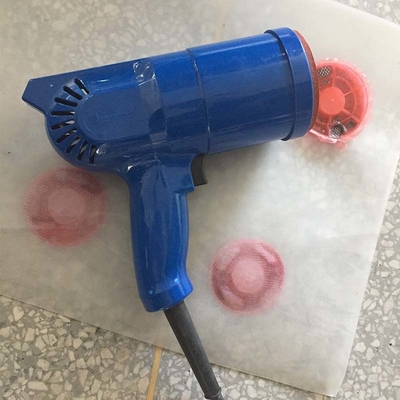 Stabile Leistung 1600W Heißluft-Elektro-Schweißmaschine für Kunststoffschweißen Videoführer und Düsen