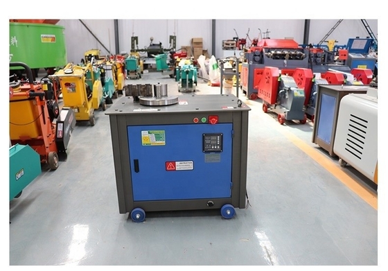 Baumaterial-Läden Automatische Beugenmaschine mit Schraubzugschraubband 6-32 mm Beugendurchmesser