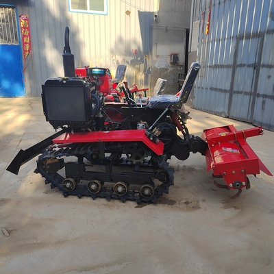 Rot-Schwarz-Farm-Kultiverator Mini-Tiller Der Schlüssel zum erfolgreichen Rücken-Rotationskraft-Tilden