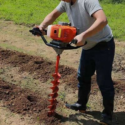 Leistungsstarke Cma7300 Benzin-Erd-Auger Bohrbohrgerät 2-Takt 63cc Benzinmotor