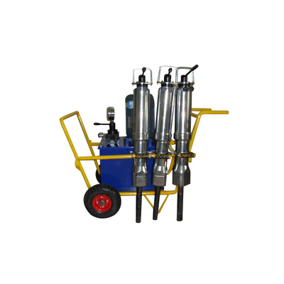 8 PS Diesel-Pumpstation Hydraulischer Keil-Gesteinsspalter für Bohrdurchmesser von 42-50 mm