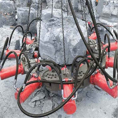 Niedriger Energieverbrauch Baggercrusher Hydraulischer Brecher 75 mm Schiefer für Steinhaufen