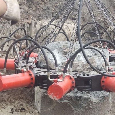 Niedriger Energieverbrauch Baggercrusher Hydraulischer Brecher 75 mm Schiefer für Steinhaufen