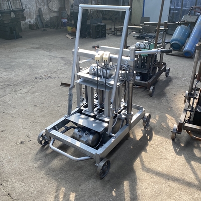 Leichtgewicht Interlock Ziegelmaschine für Ziegel Produktionslinie 5000*1650*2200mm