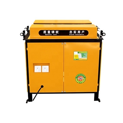 162 KG Stahlrohrpoliermaschine zur Rostentfernung von Quadratrohr und Rundstange