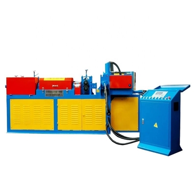 Gelb 650KG kundenspezifische CNC Hydraulische Stahlstange Ausgerichtet und Schneidemaschine