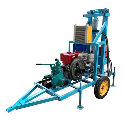 Diesel-Portable Wasserbohranlage Maschine für Spt Goldbergbau Kern Probenbohrung