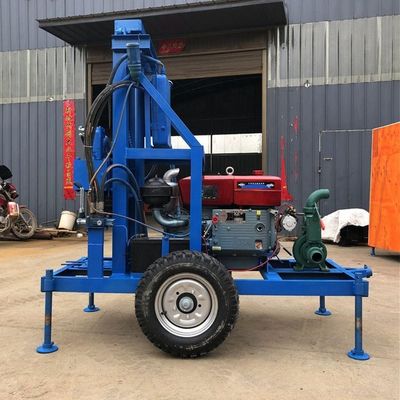 Diesel-Portable Wasserbohranlage Maschine für Spt Goldbergbau Kern Probenbohrung