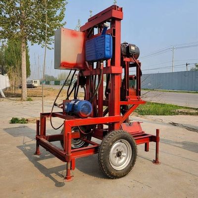 Diesel-Portable Wasserbohranlage Maschine für Spt Goldbergbau Kern Probenbohrung